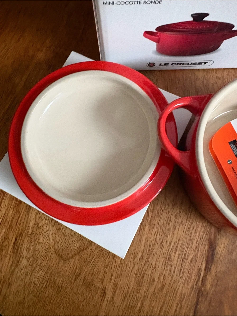 Le Creuset Cerise Petite Round Casserole with Lid